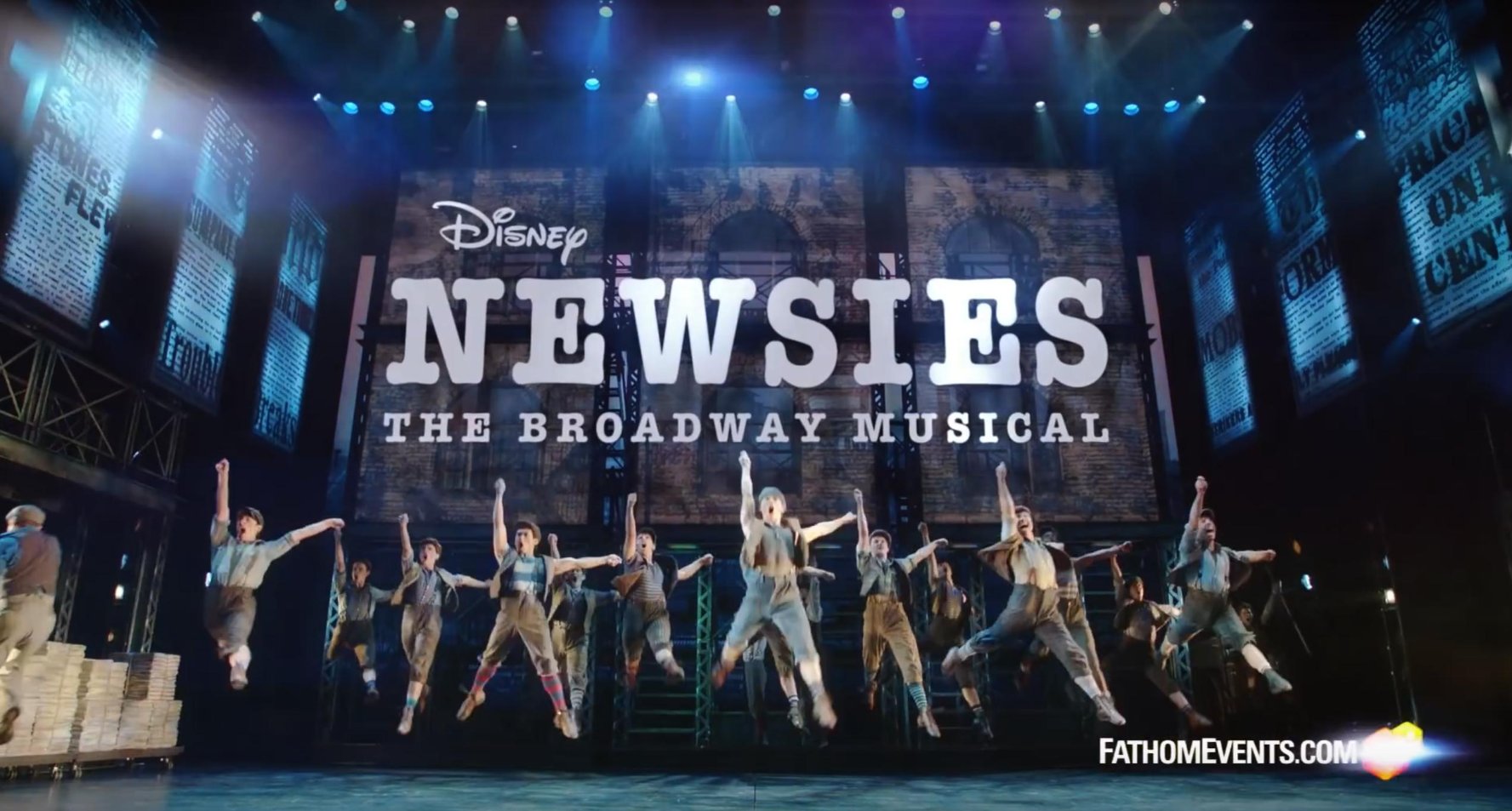 Watch Disney's Newsies: The Broadway Musical!