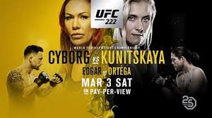 Watch UFC 222